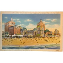 Vintage Postcard, Brighton and Traymore Hotels, Atlantic City, New Jersey - £7.86 GBP
