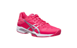 ASICS Womens Sneakers Gel-Solution Speed 3 Clay Solid Pink Size UK 4.5 E651N - £68.23 GBP