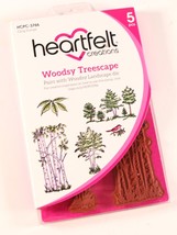 NEW - Heartfelt Creations &quot; Woodsy Treescape &quot; Cling Stamps HCPC-3766 - $22.49