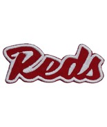 Cincinnati Reds Text Embroidered Applique Iron On Patch Various Sizes Cu... - €6,15 EUR+