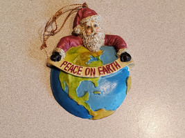 Vintage Biolage 1994 Santa Peace On Earth Ornament - £7.85 GBP