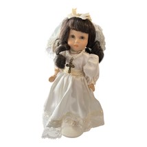 Porcelain First Communion Doll – 7.5" – White Satin Dress, Veil & Cross Necklace - €13,77 Porcelain First Communion Doll – 7.5" – White Satin Dress, Veil & Cross Necklace - €13,77 EUR