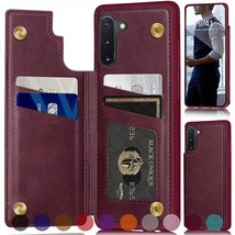 Rfid Blocking For Samsung Galaxy Note 10 Wallet Case With Credit Card Holder,Fli - £30.25 GBP