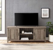 TV Stand Entertainment Center Wooden Media Console Shelves Storage Cabin... - £407.00 GBP