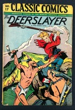 Classic Comics #17 The Deerslayer By James Fenimore Cooper (Hrn 28) Vg++ - £31.53 GBP