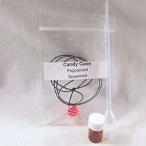 Candy Cane Aromatherapy Hanging Pendant Kit Essential Oils Natural Origi... - £14.72 GBP