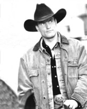 Woody Harrelson on horseback in western wear 1994 The Cowboy Way 24x30 poster - £23.44 GBP