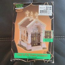 2002 Lemax Spooky Town Halloween Tomb of Sir Edgar Goodbody #24766A - £33.62 GBP