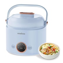 Small Rice Cooker, 2 Cups Uncooked Mini Portable Rice Cooker With Handle, Non-St - £38.36 GBP