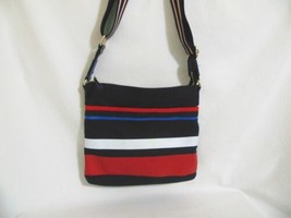 Tommy Hilfiger Classic Tommy Canvas Small Crossbody TH413 - $47.99