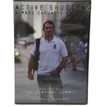 Active Shooter &amp; Mass Casualty Events Produced by Survival Summit (DVD,2018) NEW - $11.30