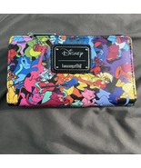 Disney Loungefly Aristocats 50 Years Jazzy Cats Bi-Fold Snap Wallet - $741.79 MXN