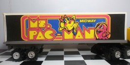 2 &quot;Ms Pacman&quot; Arcade Decals Sticker Set Fit Stomper Semi Trailer Truck - £15.29 GBP