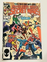 Comic Book vtg Marvel Super Heroes Secret Wars #5 Spider-Man 1984 Avengers Logan - £38.91 GBP