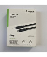 Belkin - Connect USB 4 USB-C to USB-C Cable - 2.6’- 40Gbps - 100W Power Delivery - $12.16