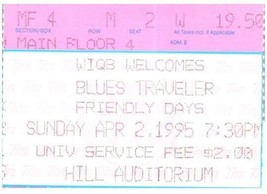 &#39;Blues&#39; Voyageur Concert Ticket Stub Avril 2 1995 Ann Arbor Michigan - $34.63