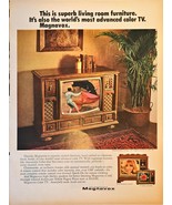 Magnavox TV Superb living room furniture most advanced-1968 Vintage Prin... - $220.21 MXN