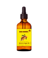 Hair oil | ARGAN OIL 100% Pure Organic Moroccan oil | cold pressed 2 oz  - £12.76 GBP