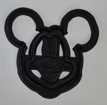 Mickey Mouse Face With Detail Disney Cartoon Cookie Cutter 3D Printed USA PR758S - $3.99