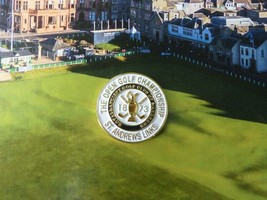 St Andrews White 1873 Ball Marker - White - Ball Marker only - $13.95