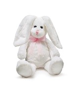 Plush White Bunny with Sheer Pink Bow - $24.55 CAD