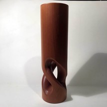 Vintage Asahikawa Craft Wood Vase, Cup , Drinking Glass - 1980&#39;s - £39.34 GBP