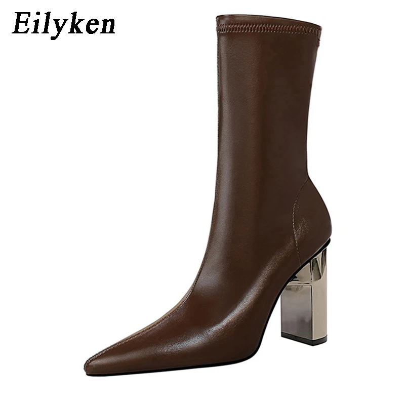 Eilyken Plus Size 34-40  Slip On Shoes For Women Ankle Boots  Warm Short Plush N - £197.08 GBP