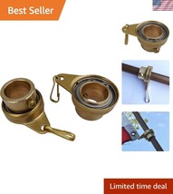 Brass Non-Tangle Flagpole Swivel Rings with Stainless Steel Bearings - 1... - $54.00