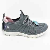 Skechers Flex Appeal 4.0 Victory Lap Charcoal Pink Womens Size 5 Sneakers - £35.93 GBP