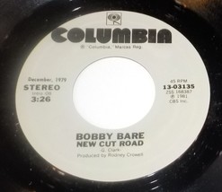 Bobby Bare 45 Numbers / New Cut Road NM / M- A3 - £3.10 GBP