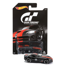 Year 2015 Hw Ps Gran Turismo 1:64 Die Cast Car 5/8 Black &#39;05 Dodge Viper SRT10 - £15.76 GBP