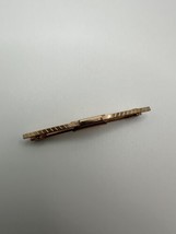 Vintage Swank 12k Gold Filled Tie Clip Bar 4.6cm - £15.57 GBP