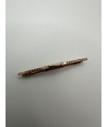 Vintage Swank 12k Gold Filled Tie Clip Bar 4.6cm - £15.86 GBP