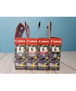 CANON BCI-6PC BCI-6PM 6M 6BK Set Ink Cartridges - Lot of  4 Sealed NEW G... - $14.85