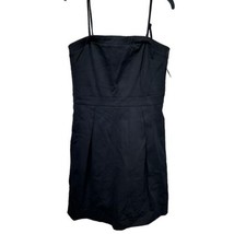 international concepts INC black Sleeveless yellow Trim Bodycon dress Si... - $29.69