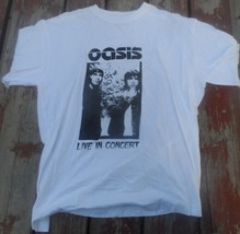 Oasis Live In Concert T-Shirt 2002 With Sloan CNE Toronto Canada X-Large... - $49.50