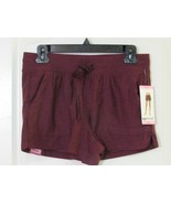 90 Degree by Reflex Active/Lounge Shorts Merlot Heather Women&#39;s Sz S-M NWT - $18.69