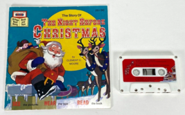 Walt Disney - The Night Before Christmas - Book and Cassette - See Hear ... - $11.30