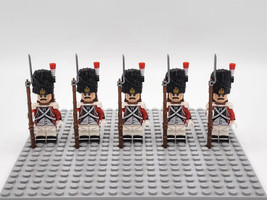 5Pcs Swiss 4th Line Infantry Grenadiers Swiss Army Napoleonic Wars Minifigures - £11.18 GBP