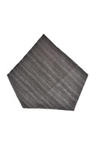 ARMANI COLLEZIONI Mens Handkerchief Classic Striped Grey Size 13 X 13&quot; 3... - £28.21 GBP