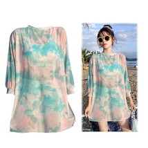 3pcs Women Swimsuit Sets Split Blouse Sun Protection Long Sleeve Girls S... - £15.06 GBP