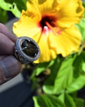 Tourmaline Ring Size 8. 11.2 cwt. Untreated. Appraised for US 650.00  (SEE NOTE) - £265.40 GBP