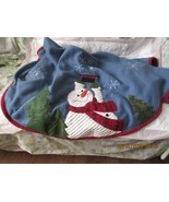 Christmas Tree Skirt Snowman,Trees, Snowflakes - $27.41 CAD