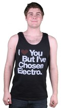 I Love You But i &#39; Ve Chosen Electro Negro Camiseta de Tirantes - £8.83 GBP