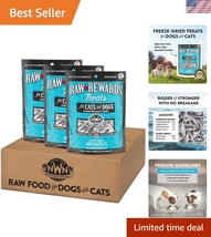 USA-Made Freeze-Dried Minnow Dog and Cat Treats - Perfect for Training &amp;... - $61.37