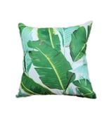 Tropical Palm Leaf Print Pillow Cover - £9.42 GBP