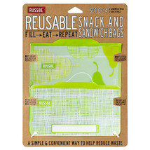 Russbe Linen Snack/Sandwich Bags (Set of 4) - Pear - $21.16