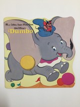 Vintage Golden Super Shape Book Ser.: Walt Disney&#39;s Dumbo 1977 Trade Paperback - £3.05 GBP