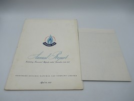Northern Ontario Natural Gas Co. Annual Report 1958 Canada Utilities w/ Map - £15.17 GBP