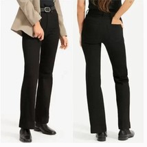 Everlane the High Rise Flare Jeans Size 25 Black - $49.76